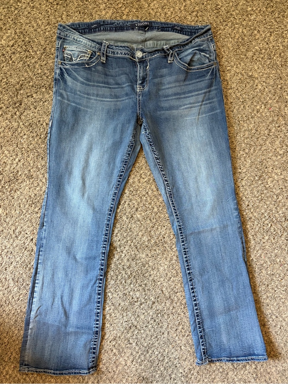 Women’s size 16 Vigoss Slim Bootcut Jeans Heritage Fit